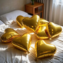 Charger l'image dans la galerie, 5/10/20pcs Rose Gold Heart Foil Balloons Inflatable Helium Balloon DIY Birthday Party Ornaments Valentine's Day Wedding Party